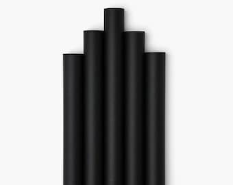 Ultra black wrapping paper (pack of 2)