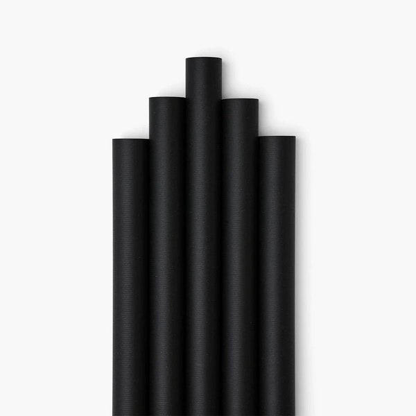 Ultra black wrapping paper (pack of 2)