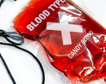 Dracula candy Blood bag