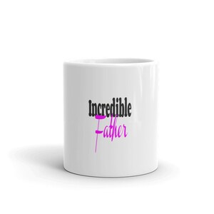 White glossy mug