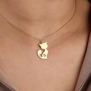 Collar con letras de gato, dijes con letras, regalo de Navidad, joyas para mascotas, collar con letras, joyas hechas a mano, regalo conmemorativo para mascotas