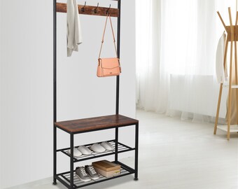 coat and boot rack
