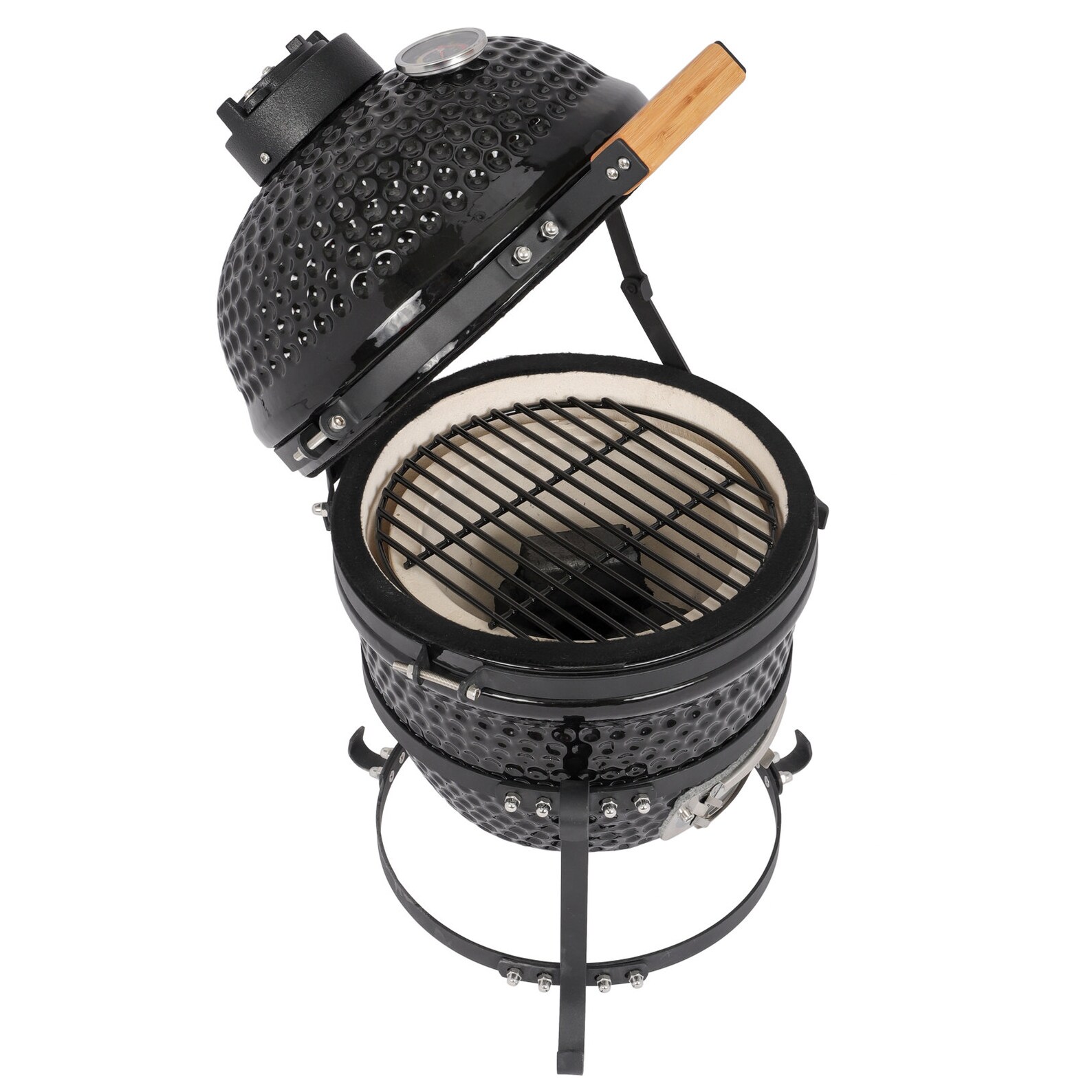 Kamado Egg BBQ Ceramic Charcoal Grill Roaster Smoker Etsy