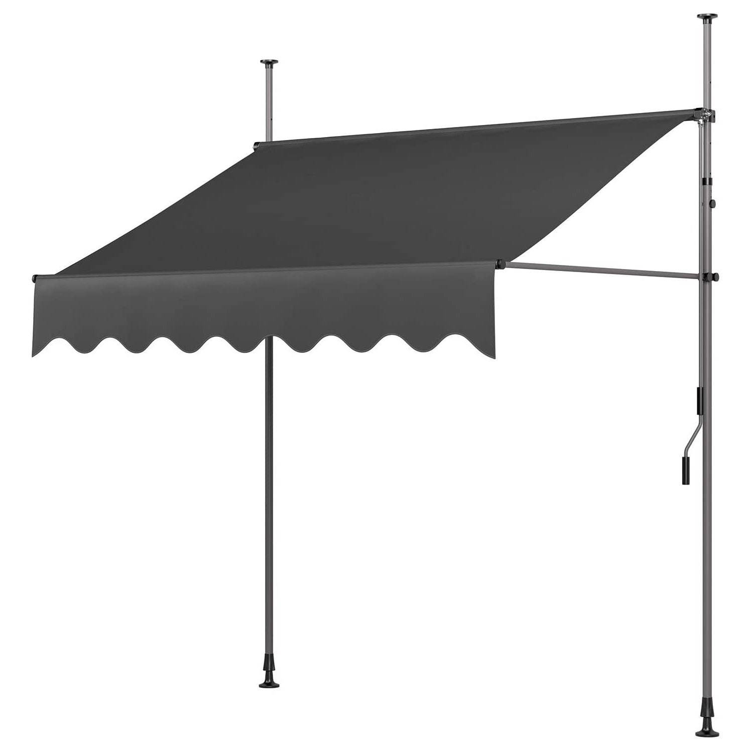 Manual Sun Shade Awning Garden Canopy Patio Porch Retractable Etsy