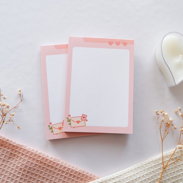 A letter for you | Cute Memo Pads | Note Paper |  Kawaii Stationery | Journal Materials