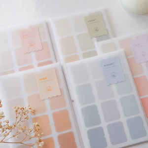 Colour Palette | Sticker Sheet Set | Palette Colour | Deco Stickers