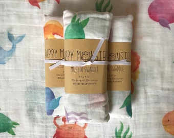 Name Blanket Swaddle Blanket Organic Baby Blanket Organic Swaddle Dolphin Blanket Ocean Theme Ocean Nursery