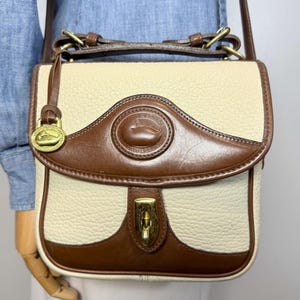 Dooney Bourke AWL Carrier Bag Bone Leather Crossbody