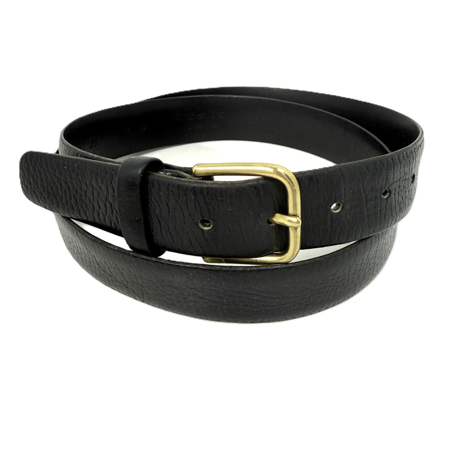 Vintage Coach Black Leather Belt - Etsy display picture 3