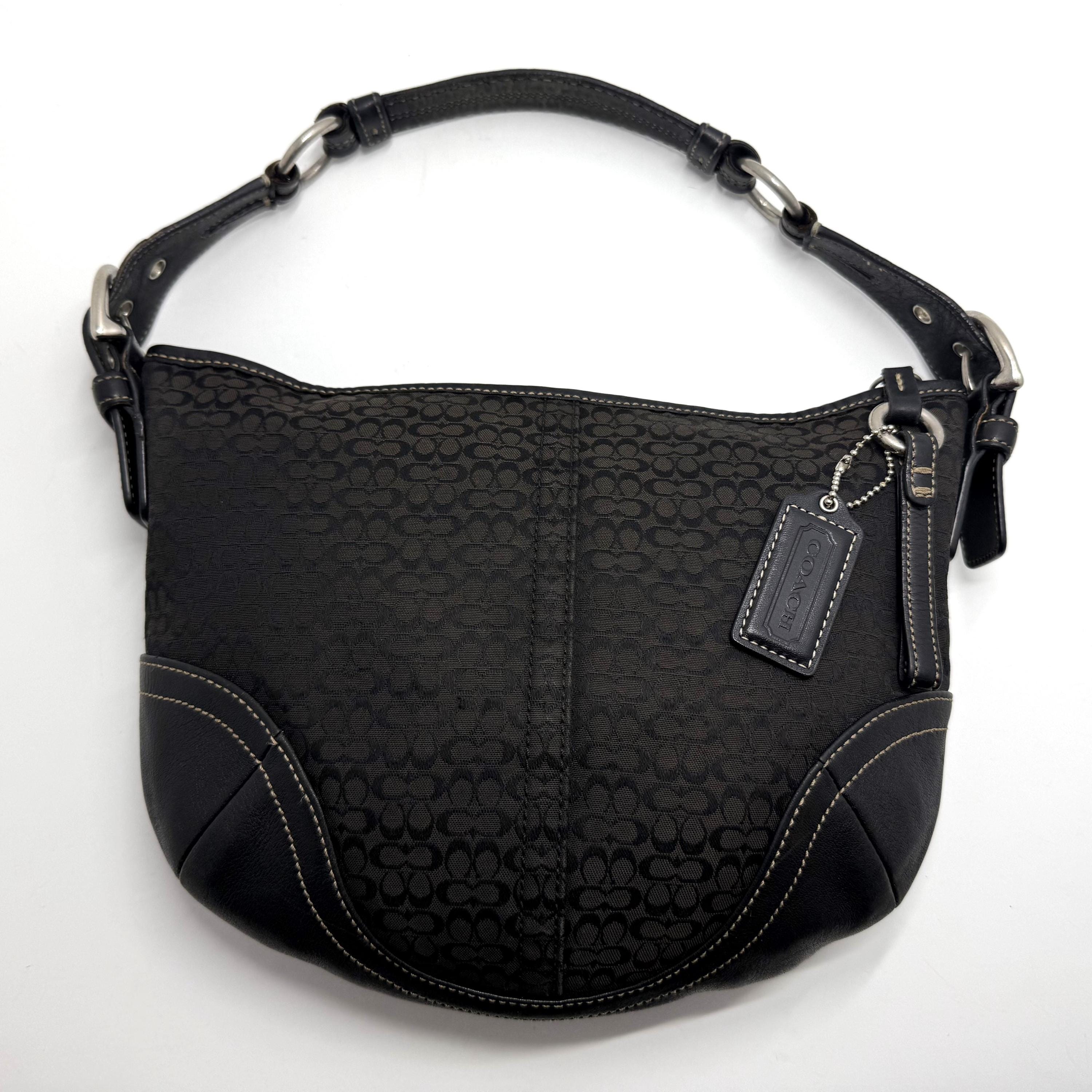 バッグ COACH Black one shoulder Bag archive y2k COACH Black one shoulder Bag archive y2k
