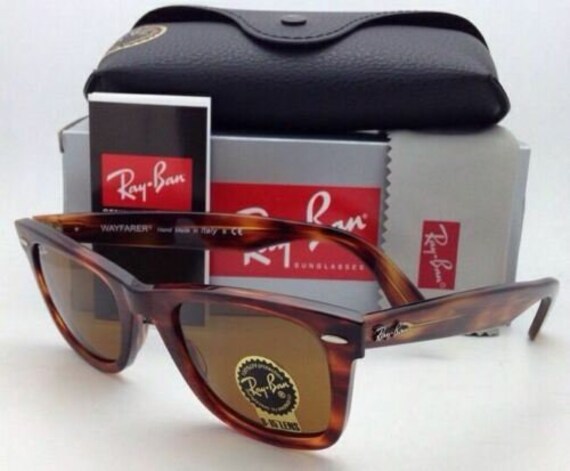 Sunglasses Ray Ban RB 2140 901 54-18 WAYFARER Classic Light | Etsy