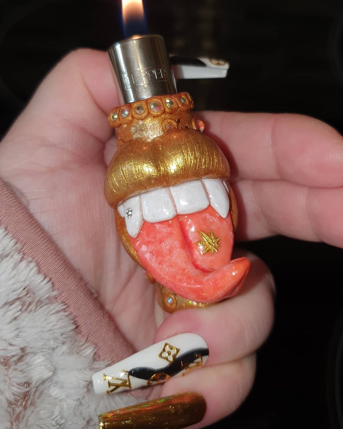 Lighter Case Clipper Lighter Case Clipper Juicy Lips & Etsy UK