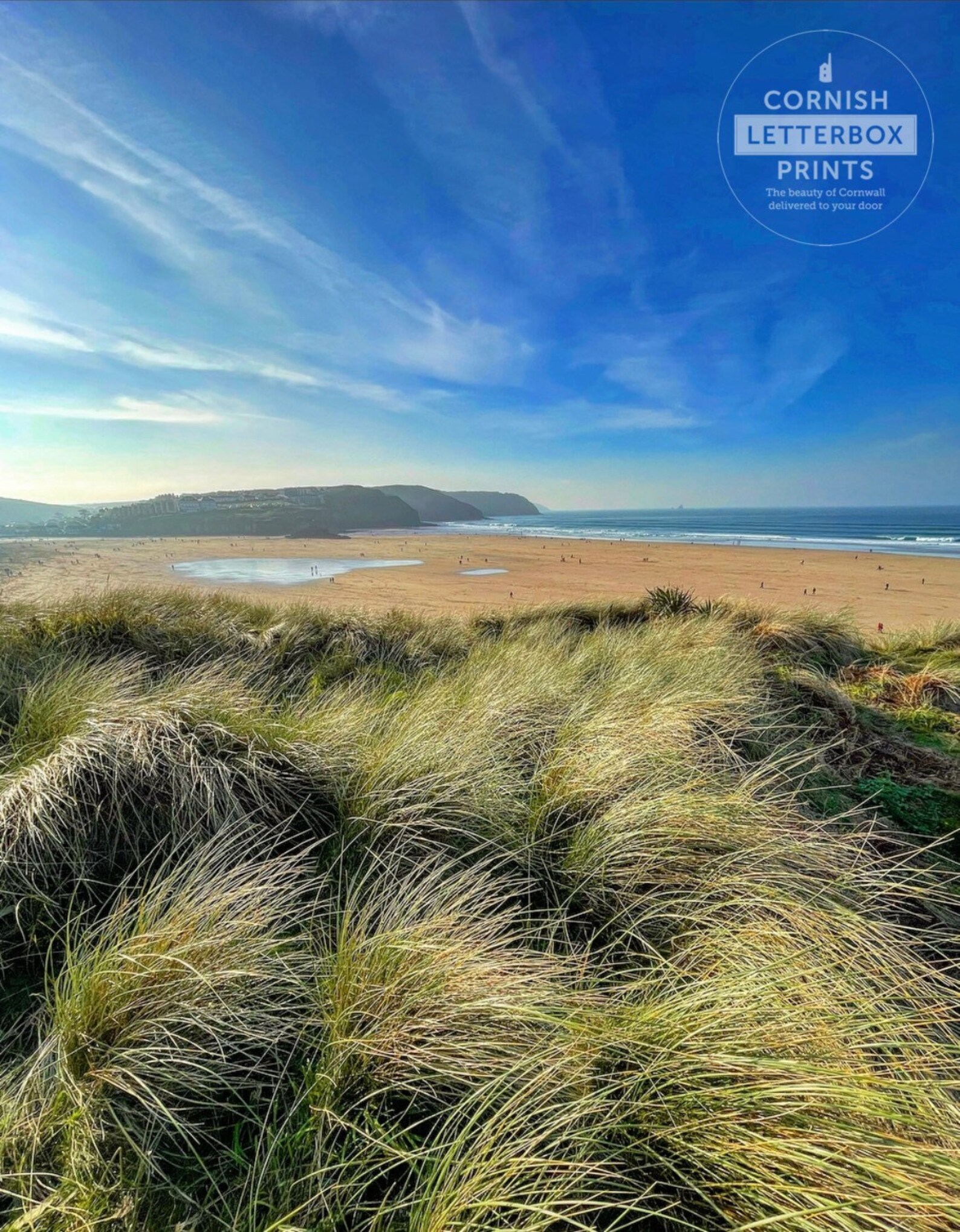 Perranporth Beach Cornwall. 8x6 Unframed Photographic Print. Etsy UK