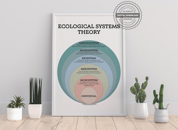 ブロンフェンブレンナーの生態学的システム理論 デジタルプリント心理