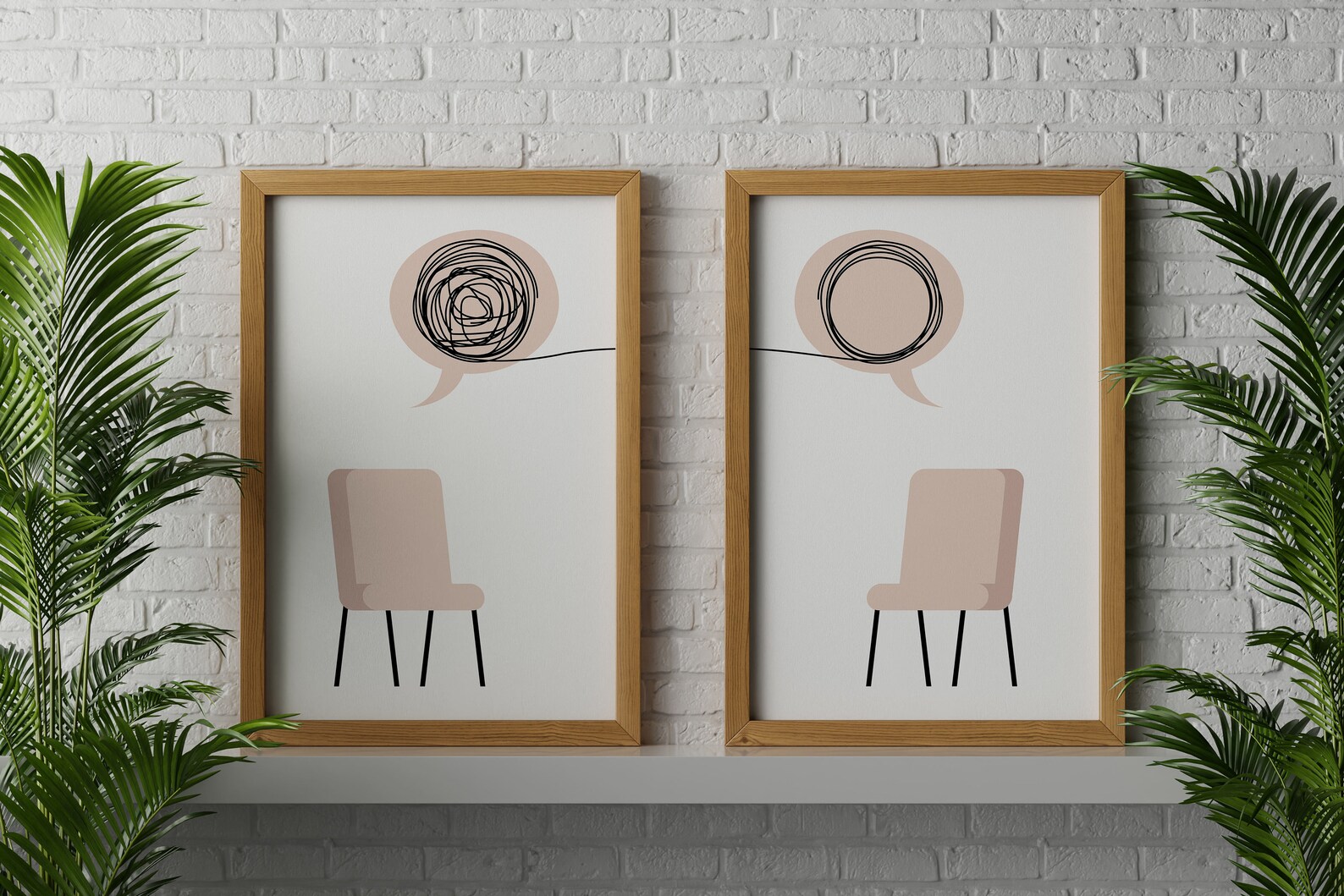 Therapy Counselor Office Wall Art Digital Prints Psychologist | Etsy UK