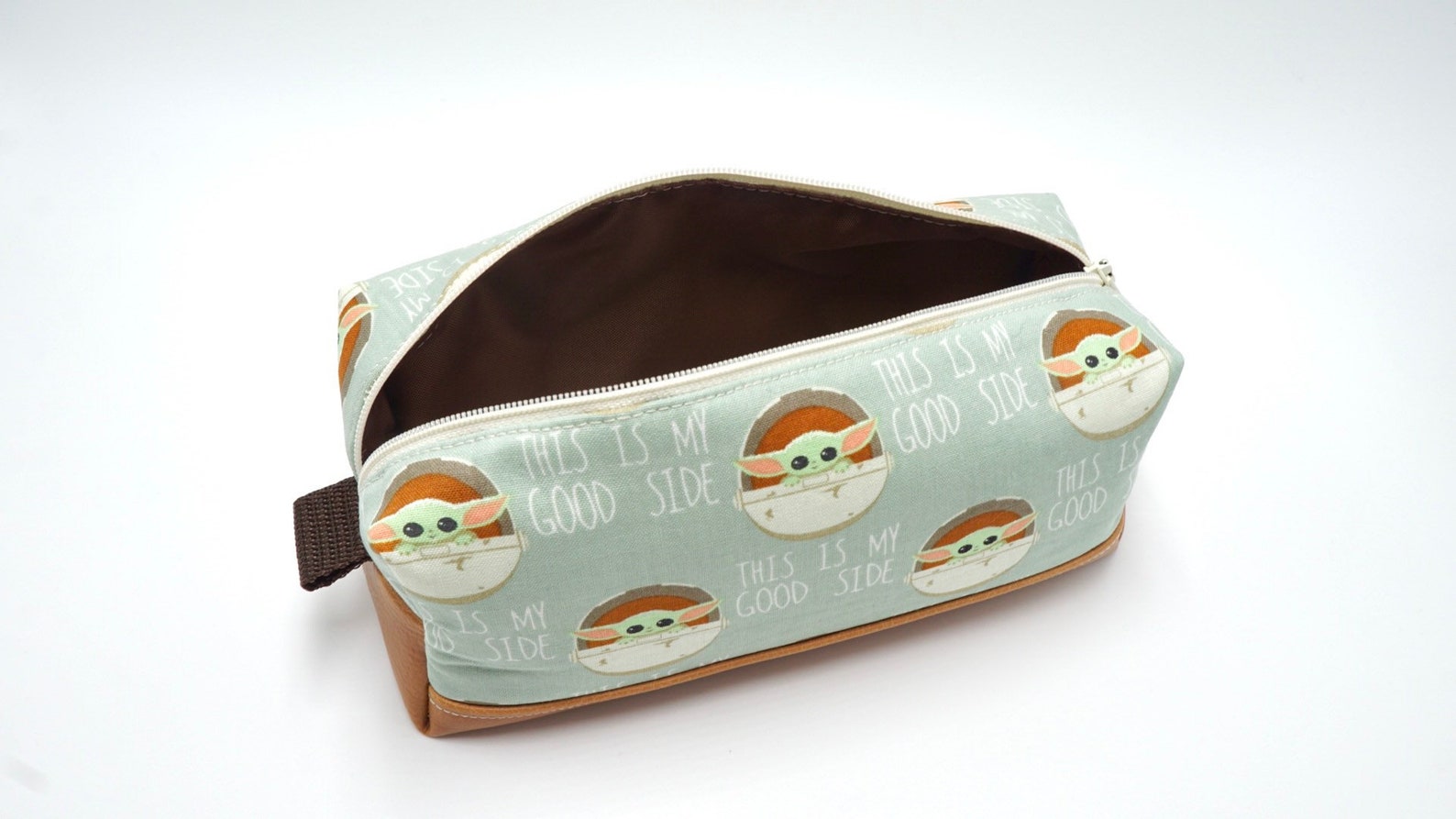 Cute Baby Yoda Zipper PouchPencil Case Make Up Bag School Etsy