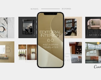 60 plantillas editoriales de Instagram