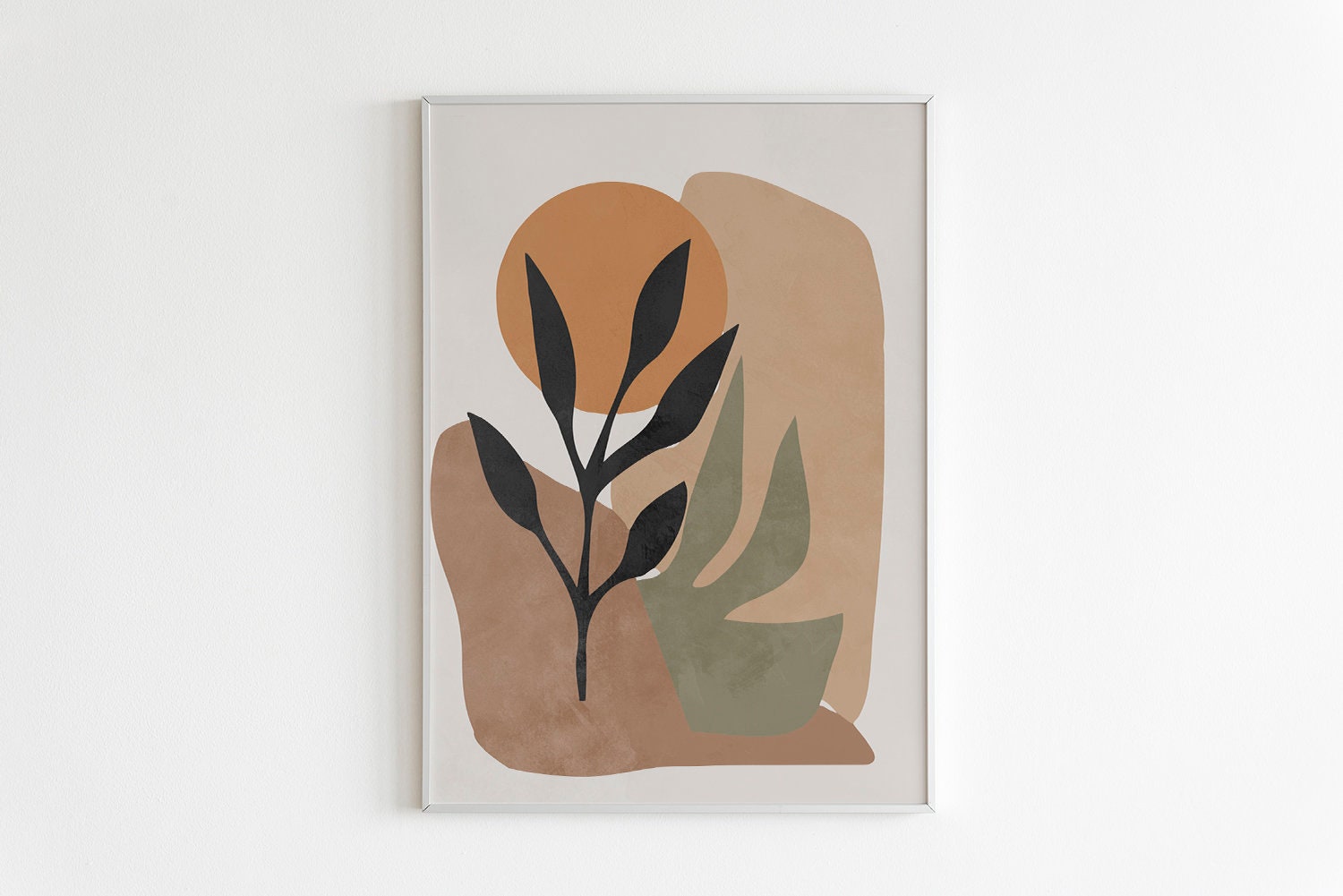 Boho Art Set of 3 Prints Boho Wall Art Abstract Gallery Wall Etsy