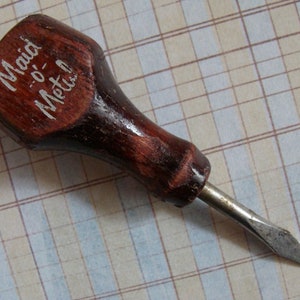Maid O&#39; Metal Vintage Screwdriver All Original