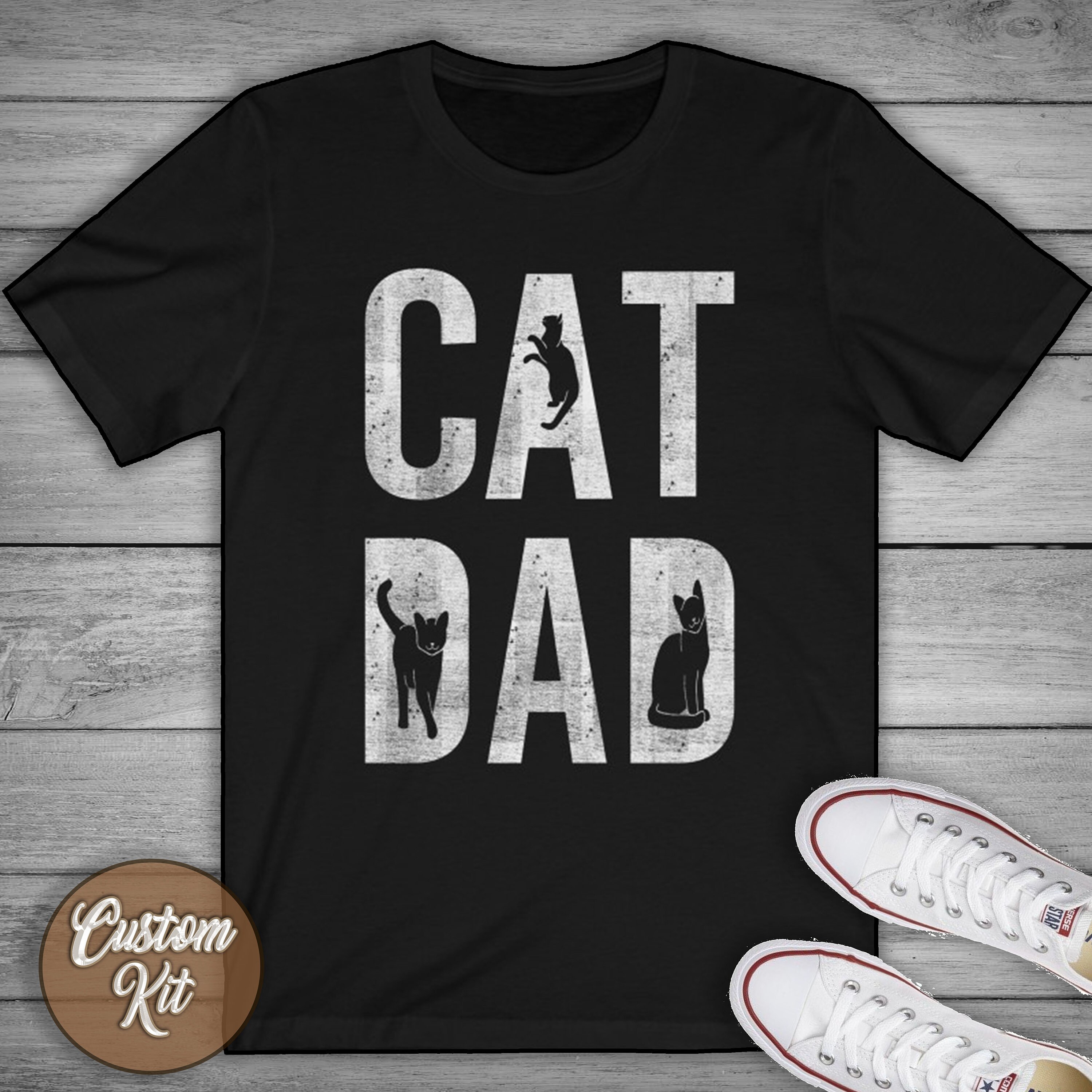 Cat dad hotsell t shirt