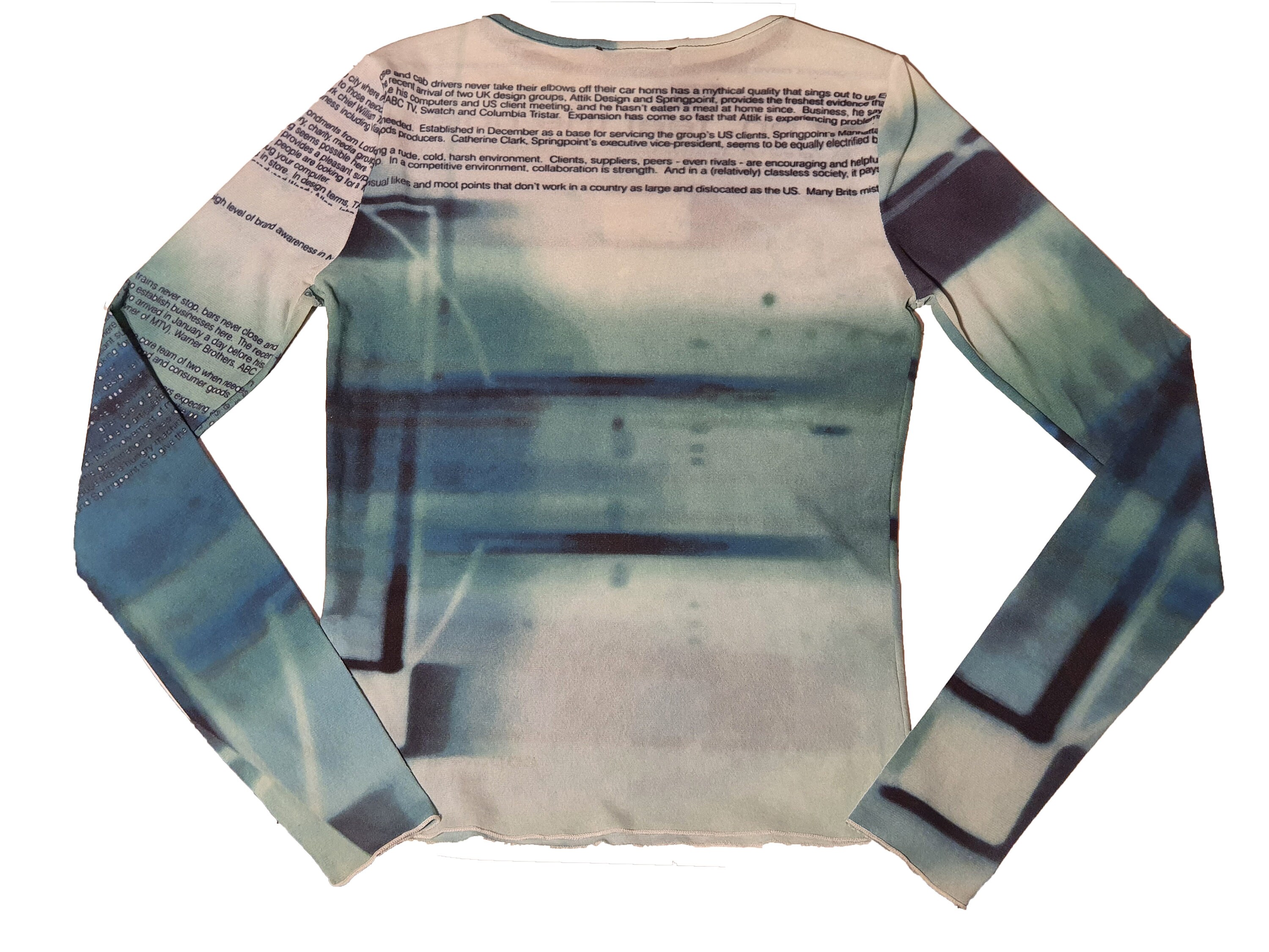 トップス Rare 2000s cop copine Mesh sleeve tee Cop Copine Mesh Top, Rare Cop Copine, Vintage Mesh Top