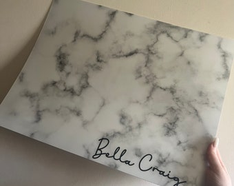 Personalised place mat for pet bowls(Multiple style/design options!) /43x28cm/45x35cm