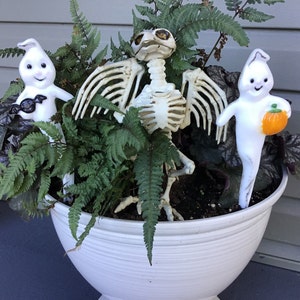 Ghost Plant Stakes Fused Glass Set