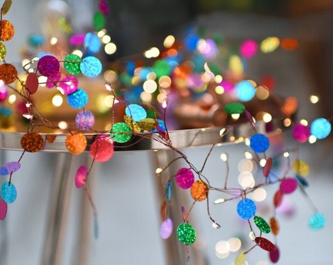 Confetti Fairy Lights Etsy UK