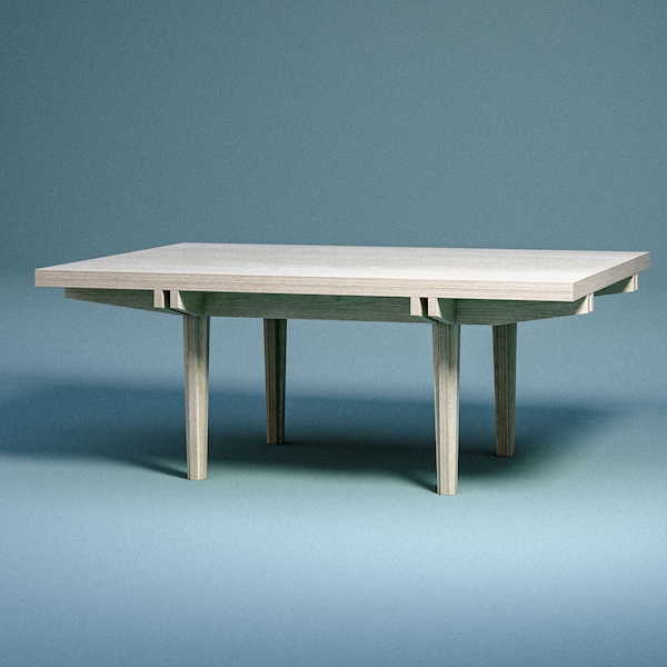 Plywood Coffee Table Etsy