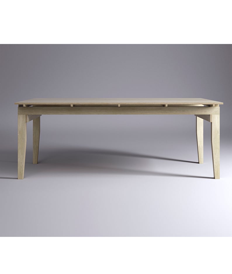 Custom Modern Plywood Dining Table / Contemporary Design Etsy