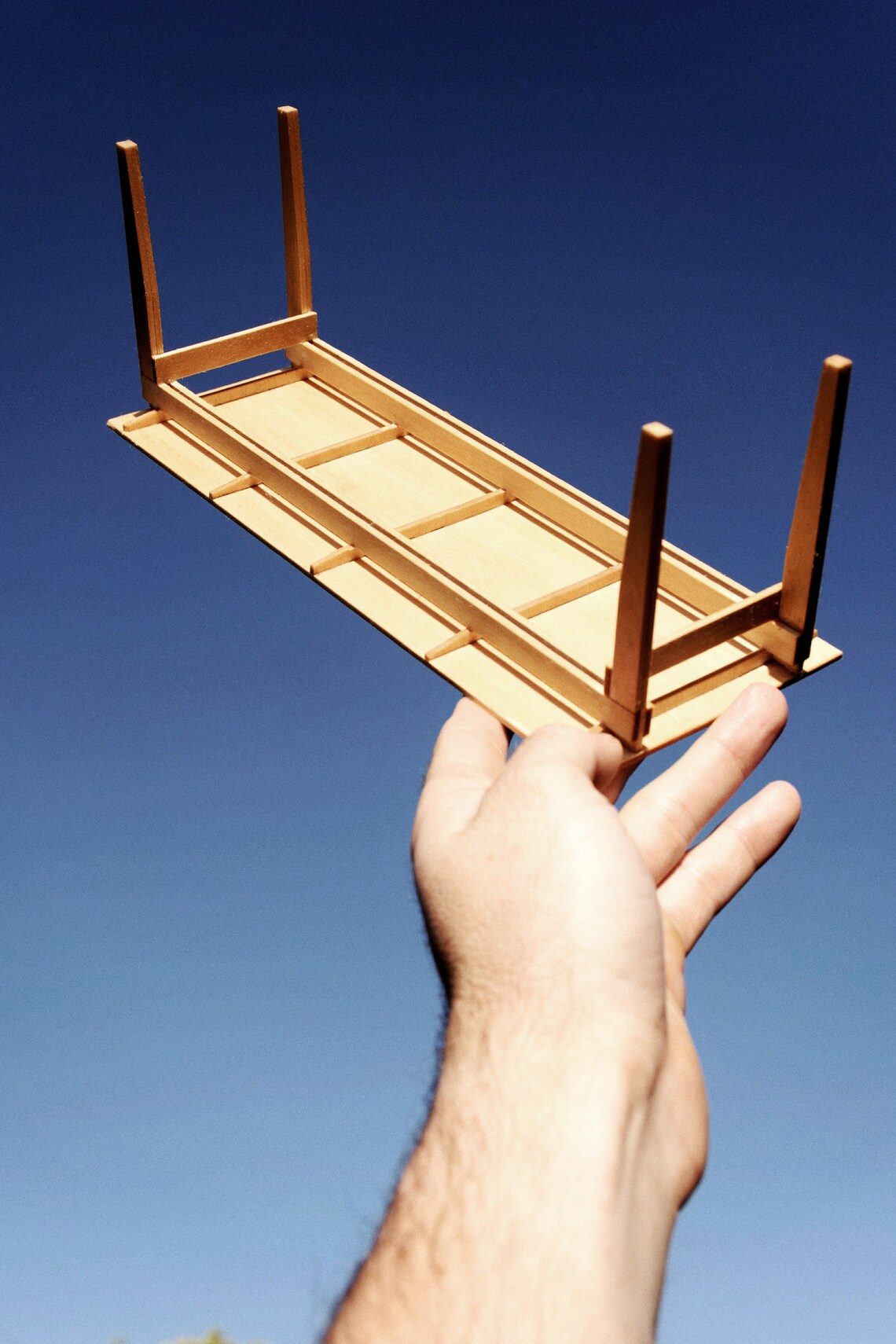 Custom Modern Plywood Dining Table / Contemporary Design Etsy