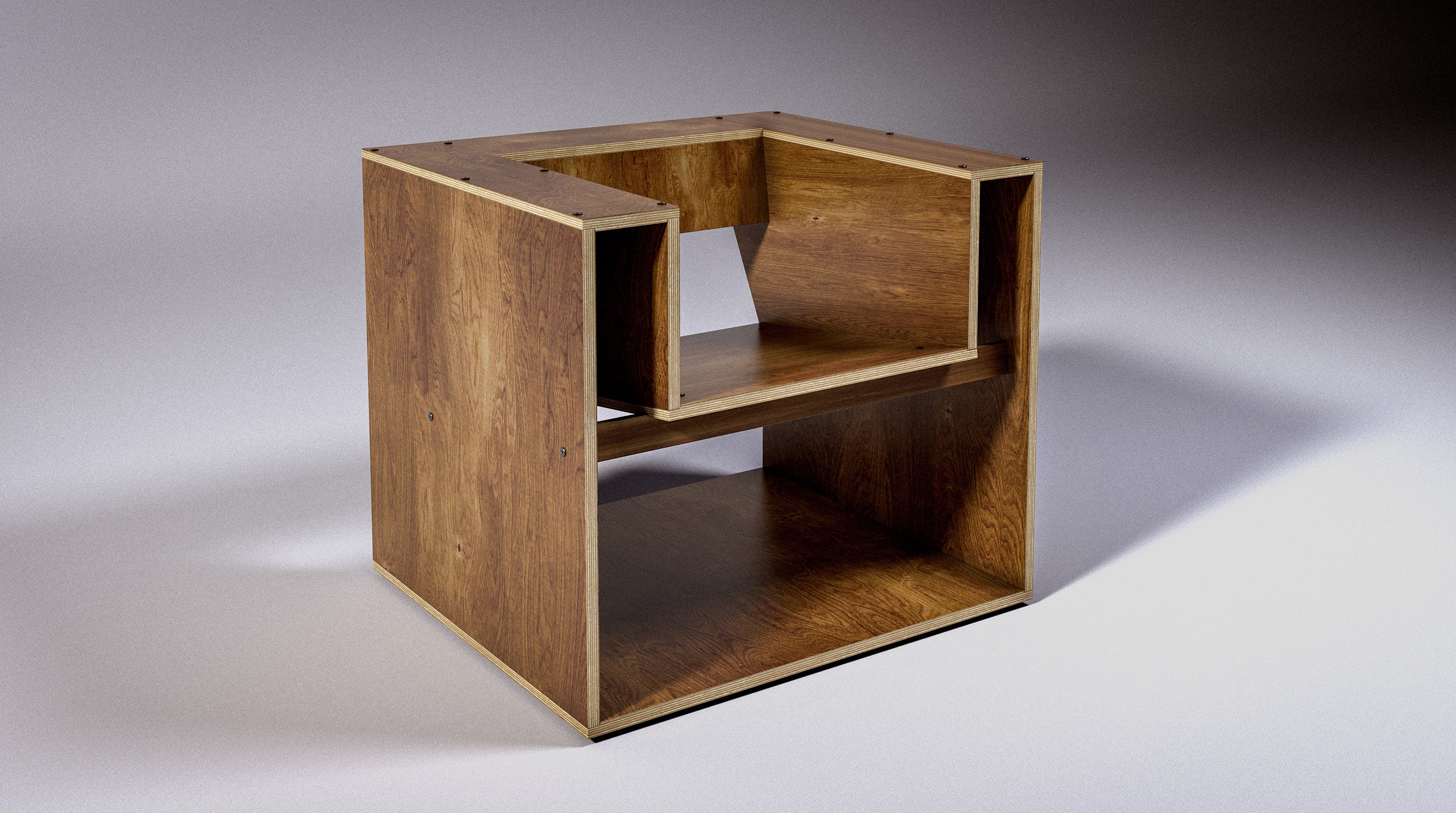 Simple plywood chair 2025