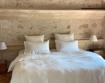 100% Linen Bedding Set | Queen Duvet Cover | Linen Bed Sheets Made in Canada