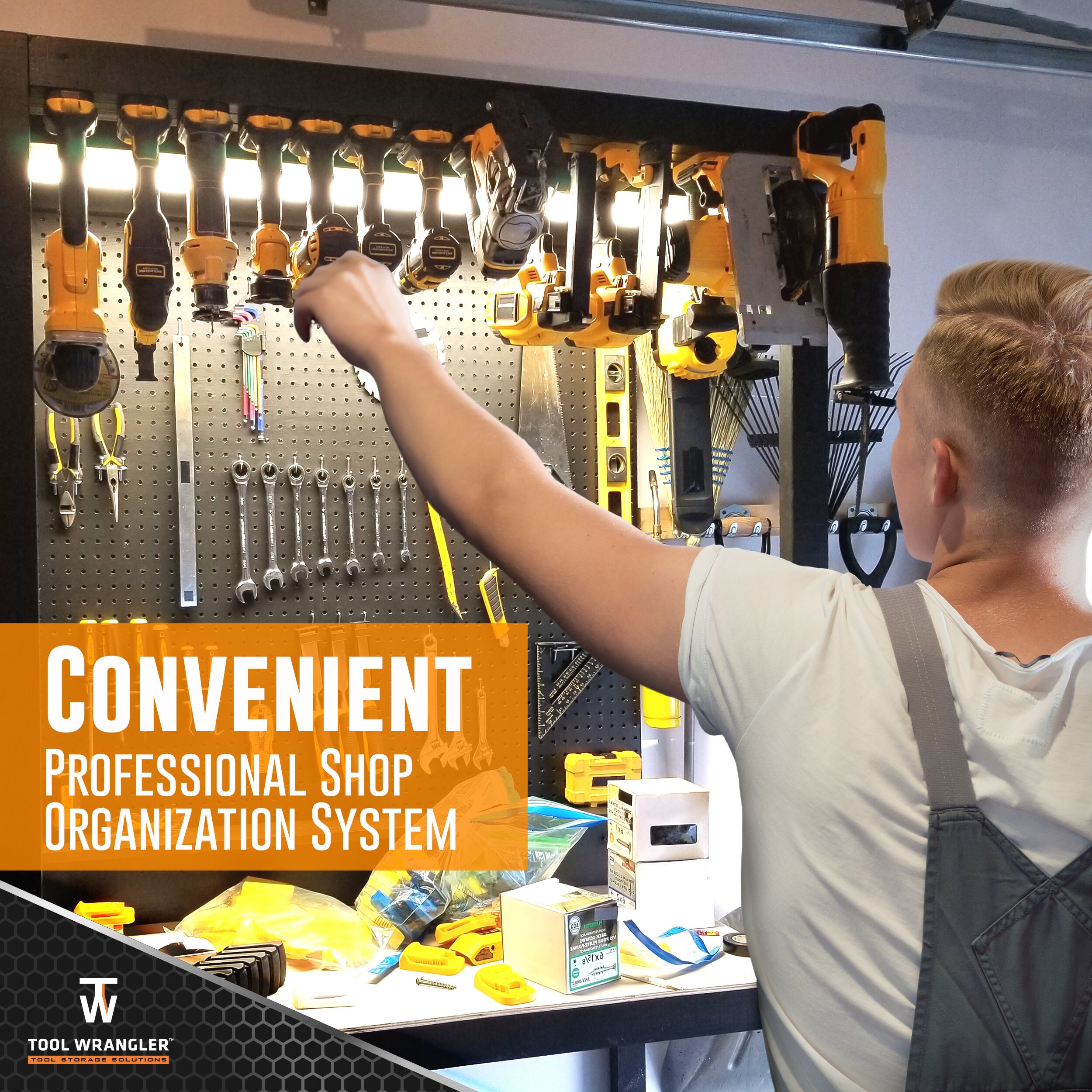 8pack Mixed Dewalt 20V Tool & Battery Mounts by Tool Wrangler Etsy