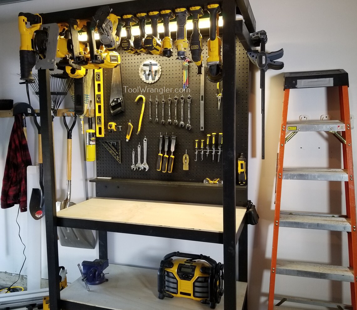 8 Tool Holders BLACK Tool Wrangler Dewalt Mounts for 20V Etsy Canada