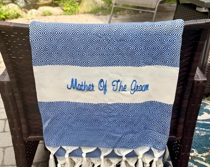 Personalized Gift, Personalized Turkish Beach Towel, Bridesmaid Gifts, Bachelorette Party,Home Gift,Gift For Her,Gift Under 20, Wedding Gift