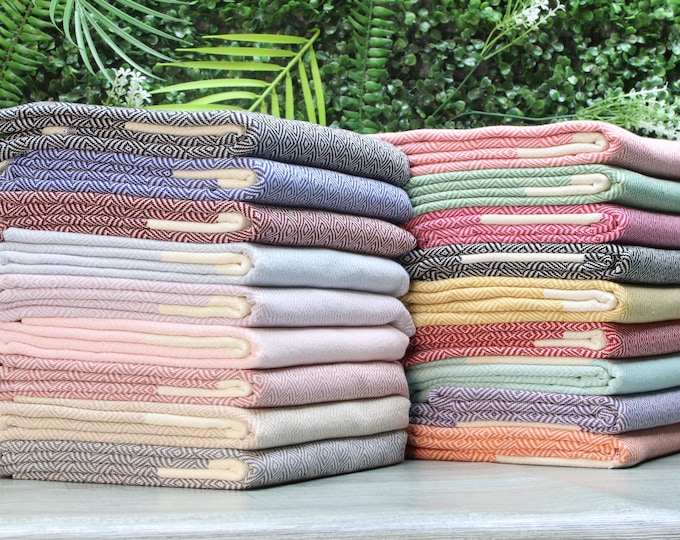 Custom Bachelorette Party Towels - Bridal Shower Favors - Personalized Turkish Towel - Bride Party Favors - Wedding Favors - Bridesmaid Gift