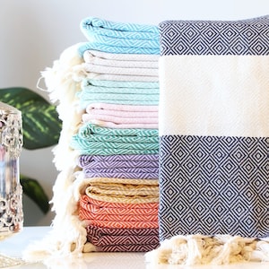 Personalized Gifts, Bridesmaid Gift Box, Turkish Beach Towel, Bachelorette Party Favor,Wedding Gift For Bride, Gift For Her,Minimalist Decor
