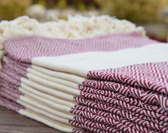 Personalized Wedding Towel Gifts, Turkish Kitchen Towel,Christmas Gift Hand Towel , Wedding Favor Towel Bulk, Bridesmaid Gift, Tea Towel Set