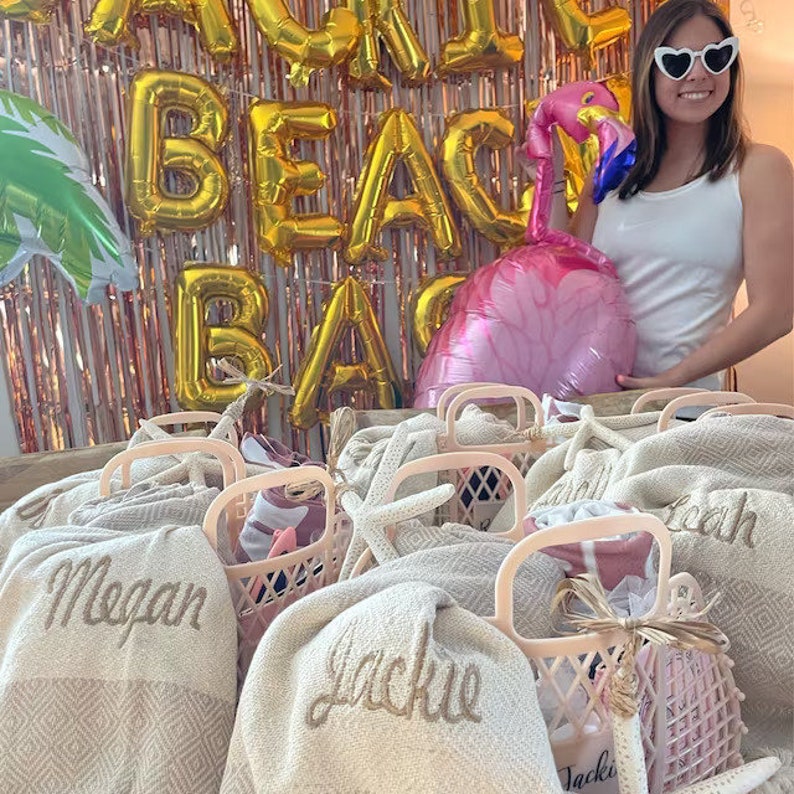 Personalized Turkish beach towel, Personalized gifts, Bachelorette party, Bridesmaid gifts, Wedding gift, Gift For Women, Gift For Her, Gift For Him, Home Gift, Home Decor, Turkish Beach Towel, Birthday Gift, Housewarming Gift, Anniversary gift, Gift for Kids, Party Favor, Custom gifts, Unique gifts, Handmade gifts, Gift for her, Gift for him, Gift for mom, Gift for dad, Anniversary gift, Birthday gift, Maid of honor gift, Bride gift box, Groomsmen gift, Housewarming gift, Minimalist gifts, Trip