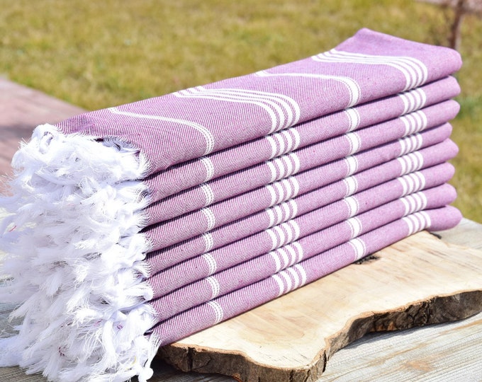 Personalized Turkish Towel Gift, Turkish Beach Towel, Personalized Gift Towel, Bath Towel Set Wedding Gift, Gift For Her, personalized Gifts