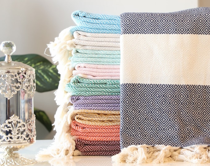 Personalized Turkish Towel,Personalized Gifts,Beach Blanket,Beach Towel, Bachelorette Party, Bridesmaid Gift, Gift For Her,Home Wedding Gift