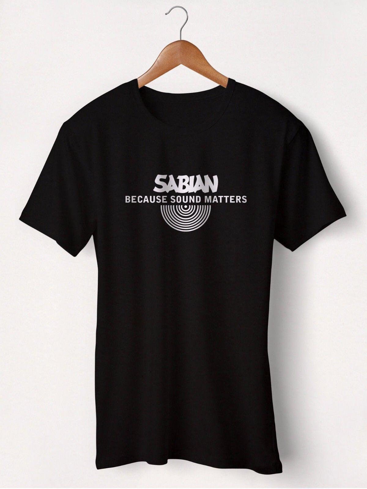 Sabian Percussion Drums Cymbal Logo Mens Tshirt Etsy