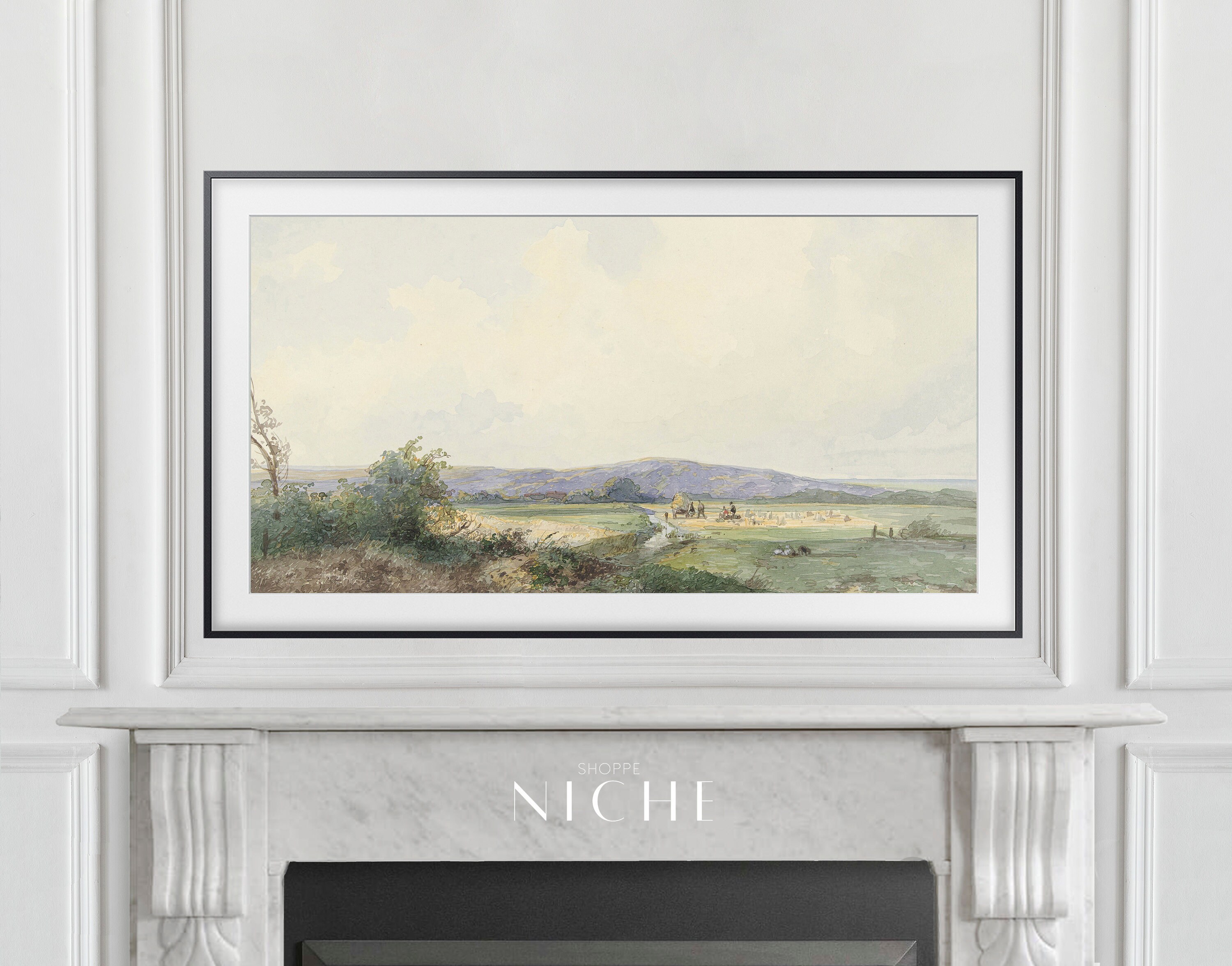 Samsung Frame TV Vintage Art Digital Painting Digital Etsy