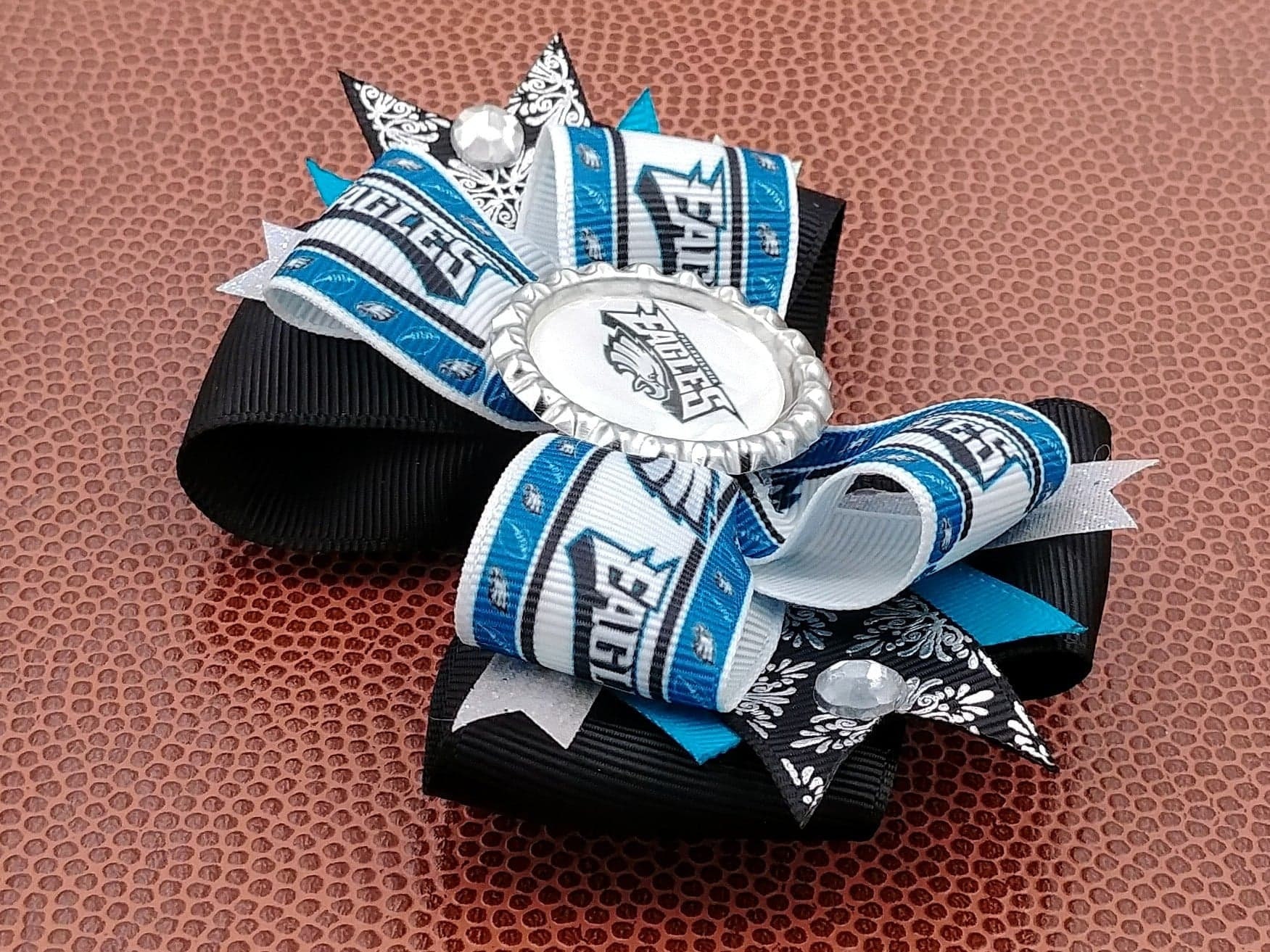 Philadelphia Eagles Hair Bow Eagles Football Go Eagles Etsy UK