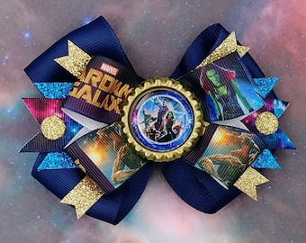 Guardians of the Galaxy Bow - Guardians of the Galaxy - Marvel - Avengers - Drax - Marvel Universe - Groot - Gamora - Star Lord- Endgame