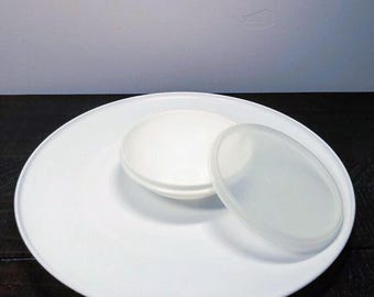 Tupperware Millionaire Line Dip-N-Serve, Vintage Tupperware Serving Tray with Bowl and Lid