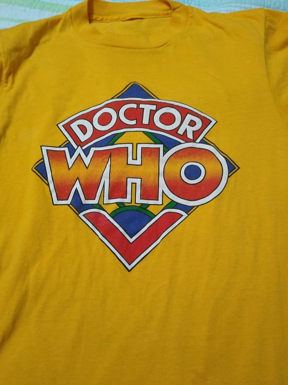 Dr. Who T-shirt, Vintage 1987 Doctor Who Shirts, … - image 2