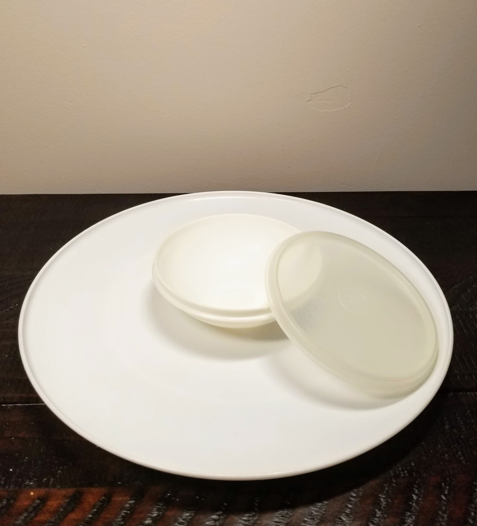 Vintage Tupperware Millionaire Line Dip-n-serve Tray With Bowl - Etsy