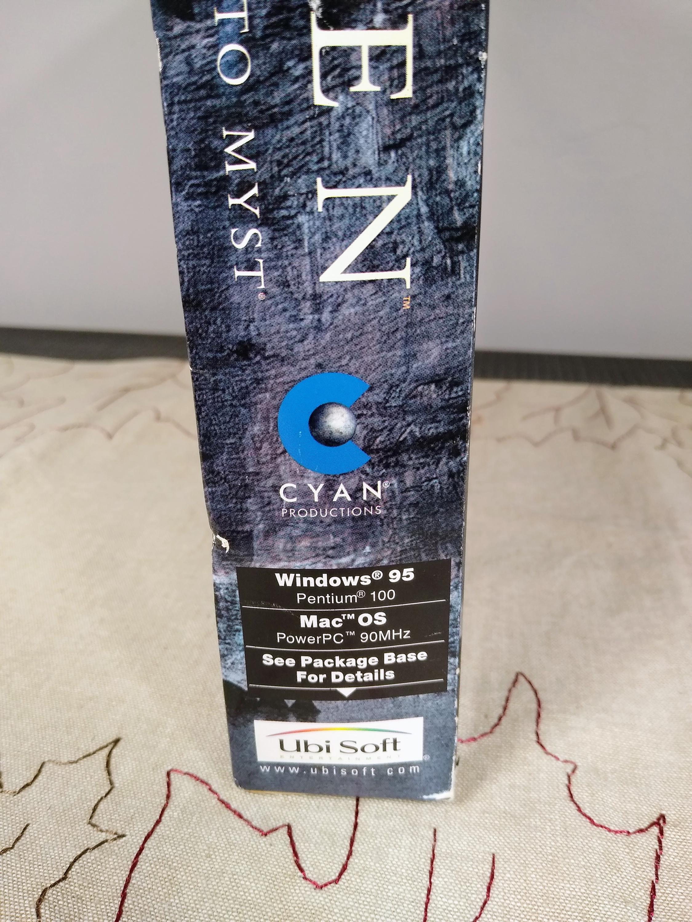 Riven the Sequel to Myst, Unopened Pc/mac Video Game, Includes 